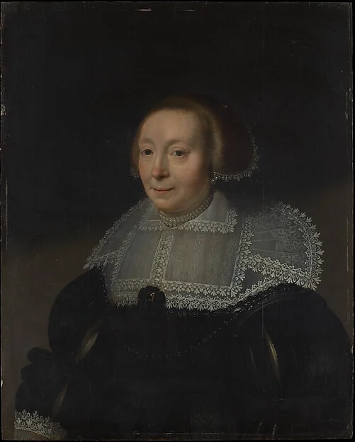 Portrait of a Woman with a Lace Collar — Michiel Jansz. van Mierevelt