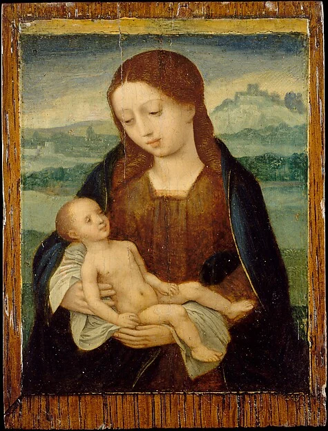Virgin and Child — Master of the Female Half-Lengths